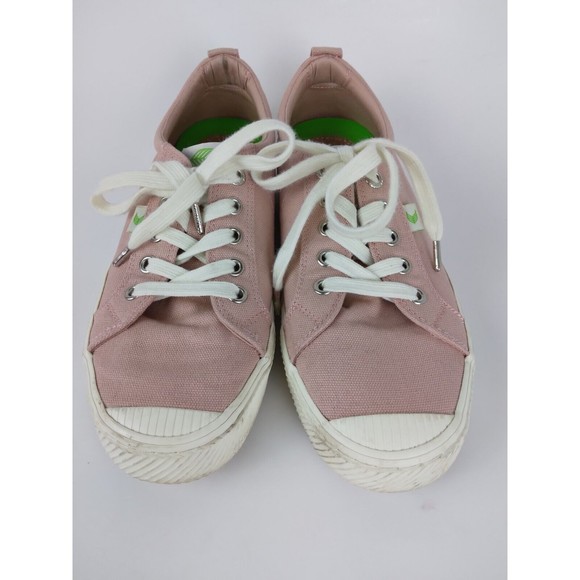 Cariuma OCA Low Top Canvas Sneakers Pink Women's Size 8.5 Men’s Size 7 - Picture 2 of 9